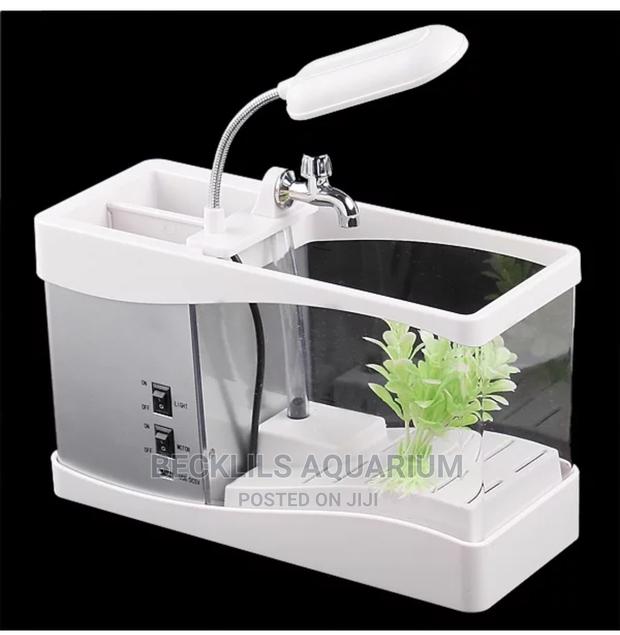 Desktop Usb Mini Fish Tank · Photo 4