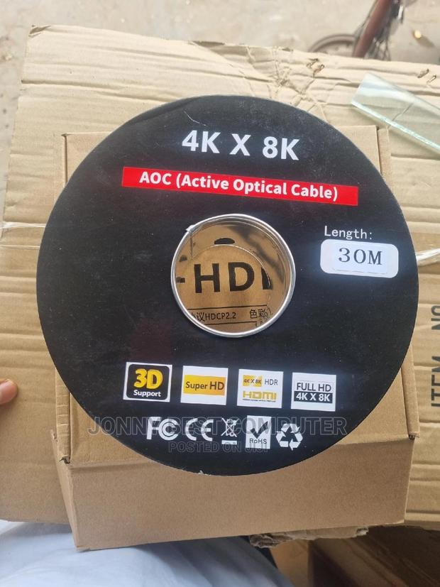 30meters HDMI AOC Fiber Cable · Photo 1