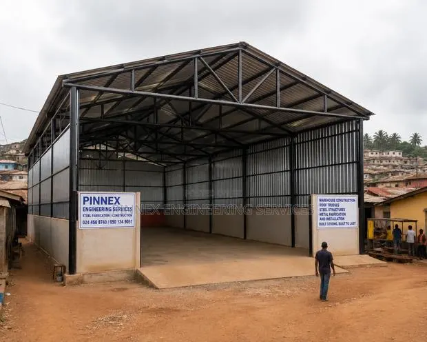Strong Affordable Steel Warehouse Structures · Photo 1