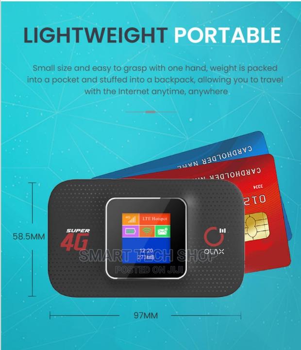 4G OLAX MF982 Wifi Router 3000mah Mifi Universal 14hrs Batt · Photo 8