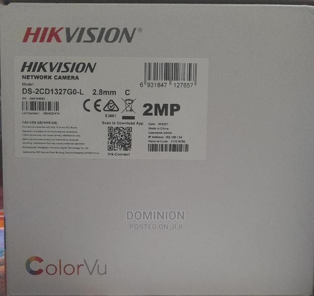 Hikvision Colorvu IP 2mp Camera(Ds-2cd1327g0-L) · Photo 1