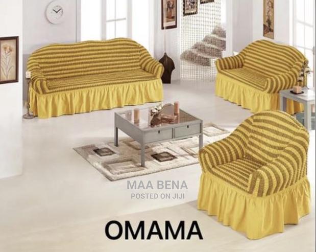 Pleated Sofa Cover · Photo 1