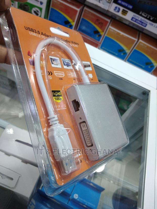 USB 3.0 to Hdmi/Vga /Dvi /Lan Adapter · Photo 4