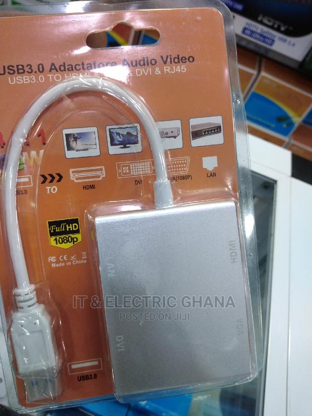 USB 3.0 to Hdmi/Vga /Dvi /Lan Adapter · Photo 6
