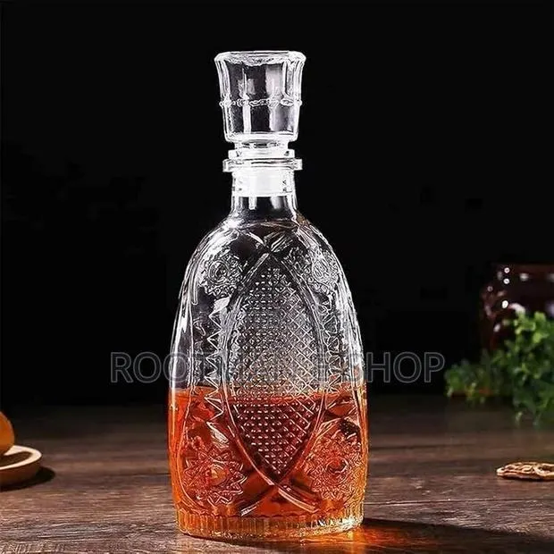800ml)European Style Glass Decanter Storage Container for Liquor · Photo 1