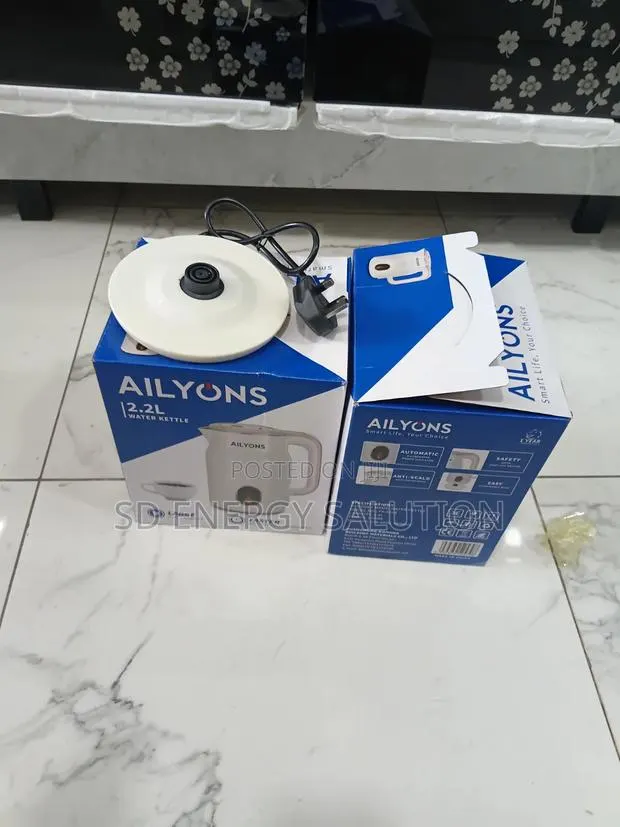 Heat Smart, Stay Safe- Ailyons Water Kettle · Photo 1