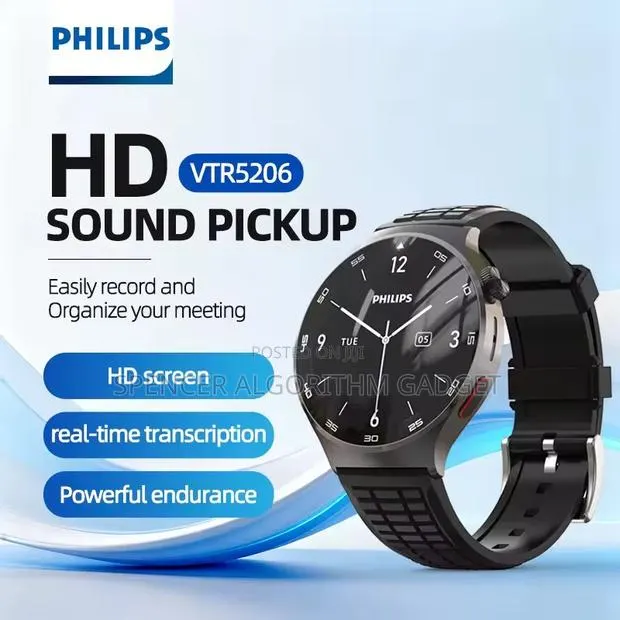 Philips Voice Recorder & Transcription Watch · Photo 1