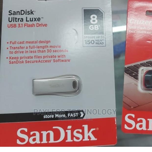 Sandisk Ultra Luxe 8gb Usb 3.1 Pendrive · Photo 1