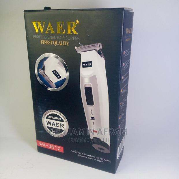 Rechargeable Waer Wa-3672 Hair Clipper · Photo 1