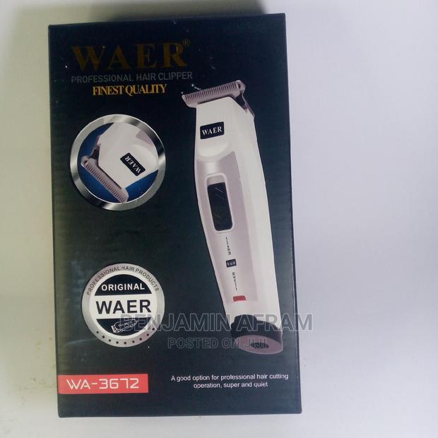 Rechargeable Waer Wa-3672 Hair Clipper · Photo 3