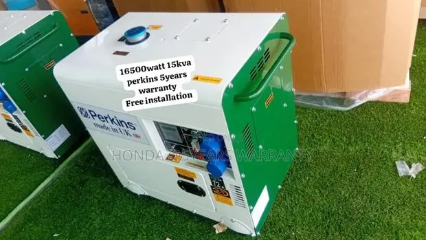 Green Power Perkins 10kva Generator 16500watt Silent 15kva · Photo 1
