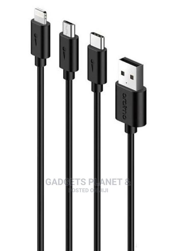 Oraimo 3in1 3a Quick Charge Data Cable Duraline 3/ Ocd-X93 · Photo 2