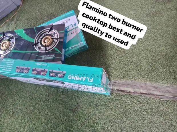 Brand New Flamino Double Burner Gas Stove – Quality at a Great Price · Photo 1