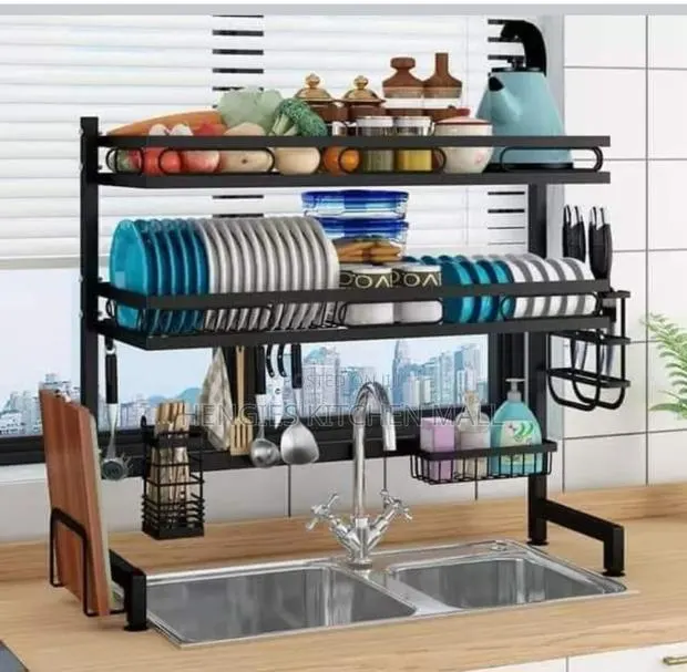 Double Layer Kitchen Rack · Photo 1