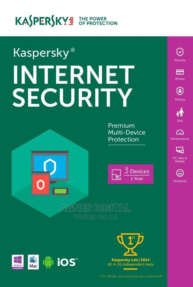 Kaspersky Internet Security 2026 | 3 Devices | 1 Year · Photo 1