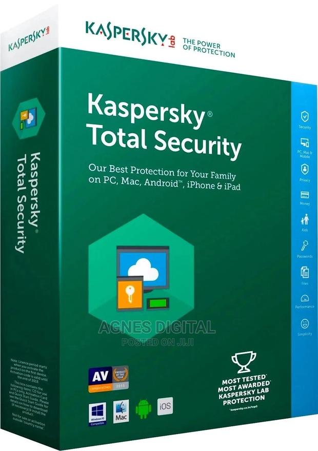 Kaspersky Total Security 2025 5pc 1 Year Global Key · Photo 1