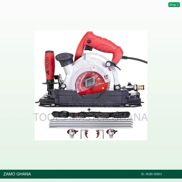 Tc-125 230v Circular Saw 50/60hz W/Suction Pad + 51979 - Rubi-50953 · Photo 1