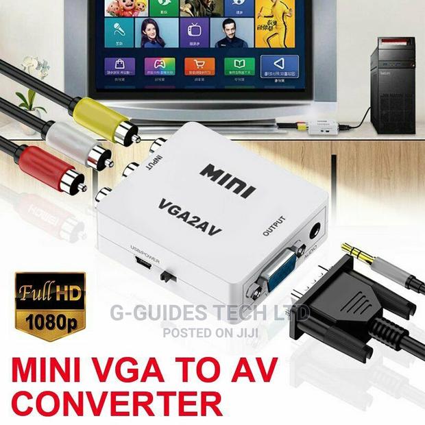 VGA to AV Converter, VGA to AV Adapter · Photo 1