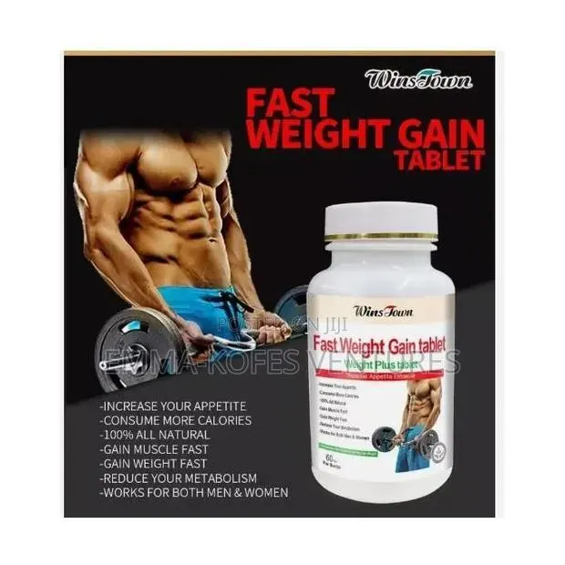 Wins Town Fast Weight Gainer Tablet Weight Plus -60 Tablets · Photo 1
