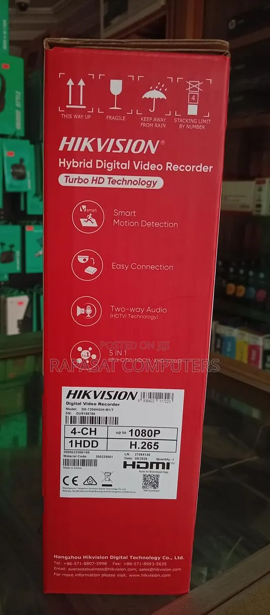 Hikvision Ds-7204hghi-M1/T 4ch 2mp DVR · Photo 1