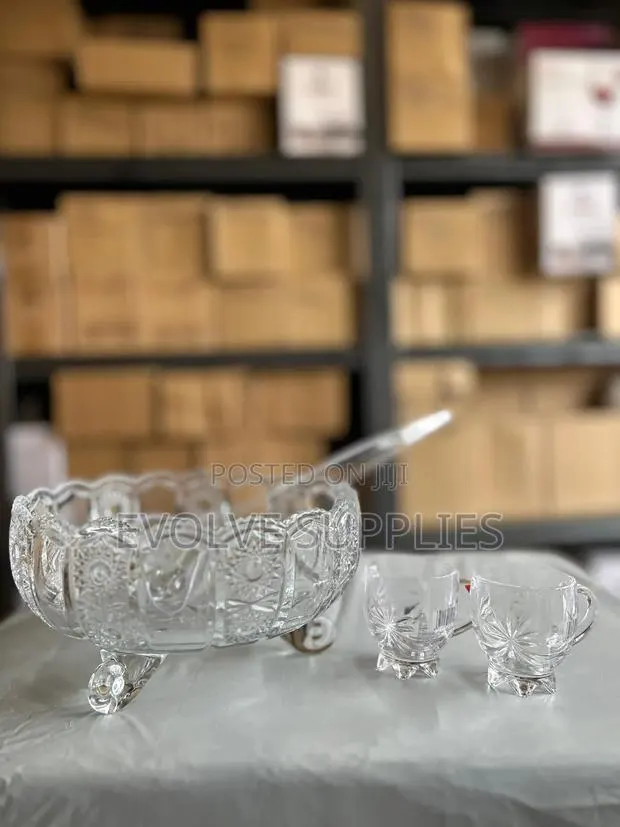 3l Punch Bowl With Ladle and Cup · Photo 1