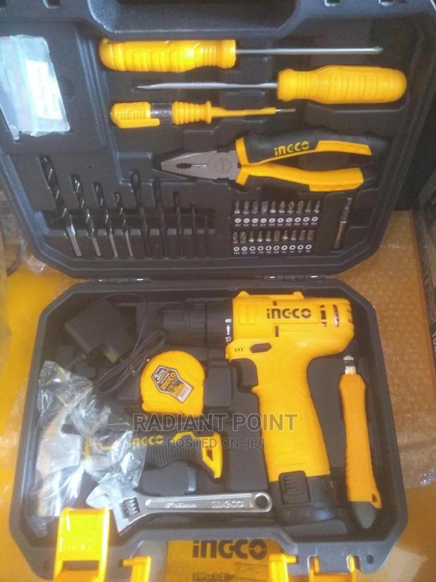 Ingco 81pcs Tool Set Cordless Drill · Photo 1