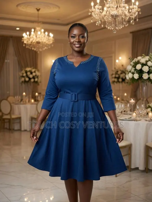 Elara Belted Dress · Photo 1