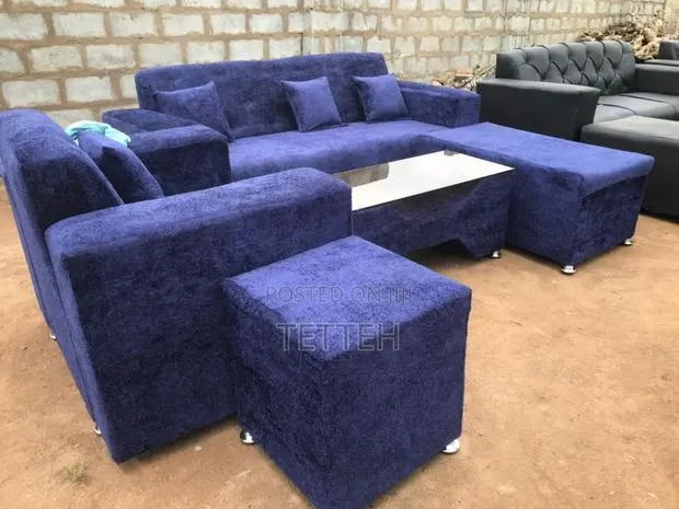 Quality Chairs for Sell 3in One L Shape (Free Delivery ) · Photo 1