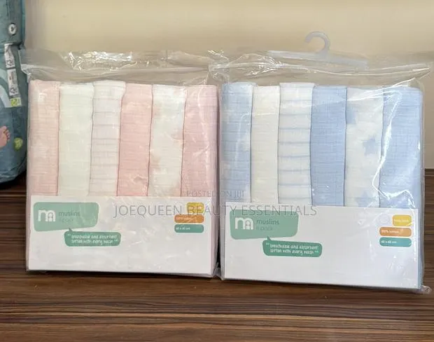 Mothercare 6 Pack Muslins · Photo 1