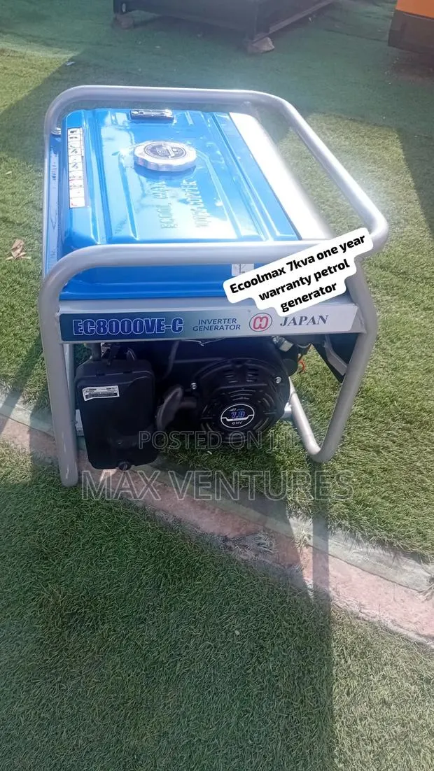 Ecoolmax 7kVA Petrol Power Machine for Sale 7kva · Photo 1