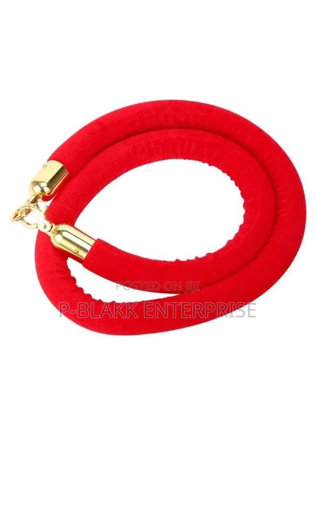 Velvet Rope Stanchion/Crowd Control Velvet Ropes · Photo 2