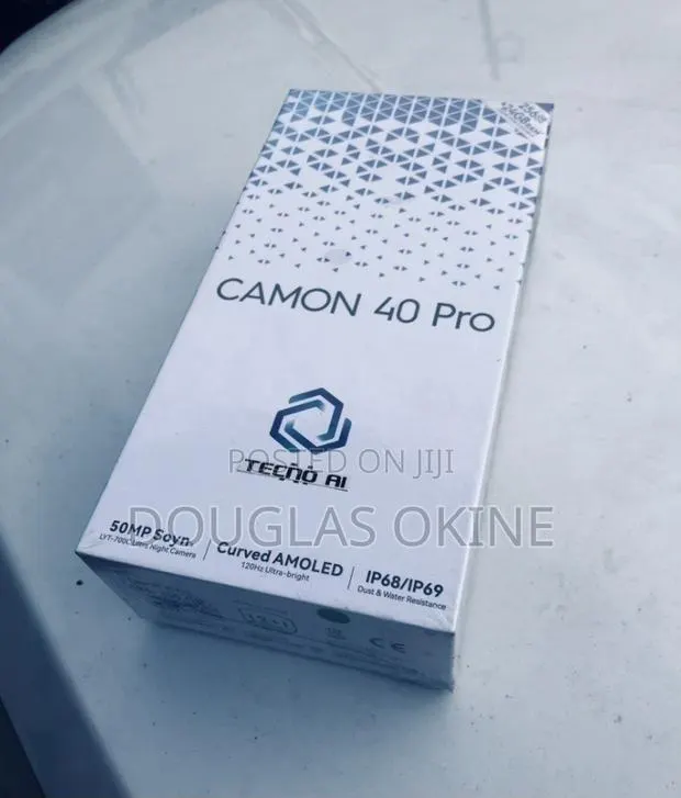 New Tecno Camon 40 Pro 4G 256 GB Black · Photo 1