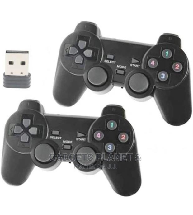 Usb Twin Wireless Vibration Controllers - Black · Photo 3