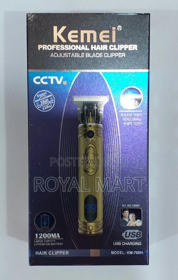 Metal Cordless Kemei Professional Rechargeable Clipper · Photo 1