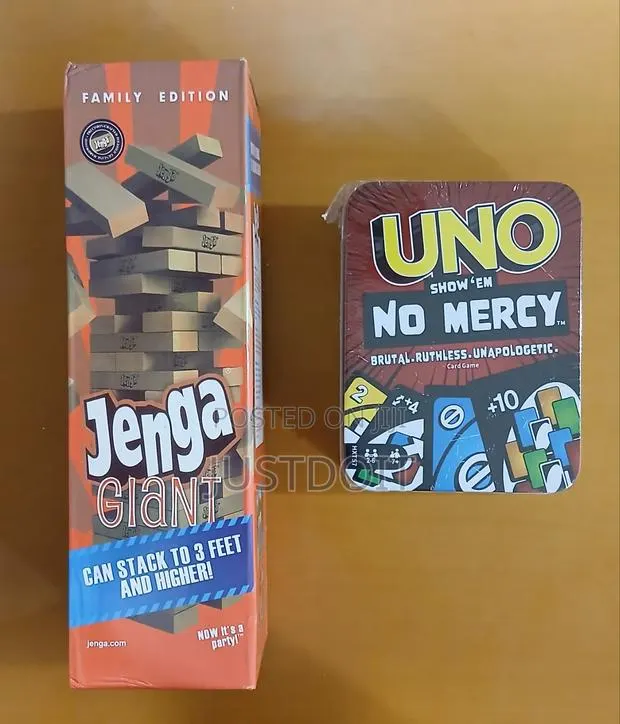 Jenga + Uno No Mercy · Photo 1