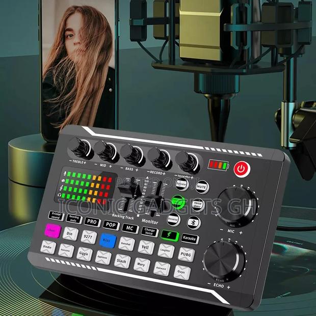 Livestreaming Sound Card Kit With Condenser Microphone Set · Photo 3