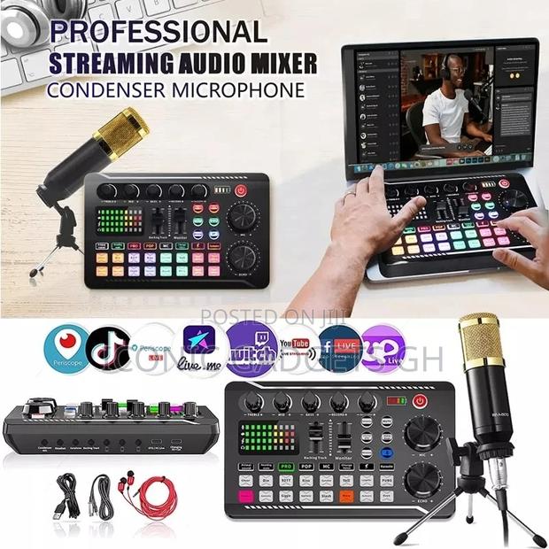 Mixer, Portable ALL-IN-ONE Audio Studio Mixer Interface · Photo 1