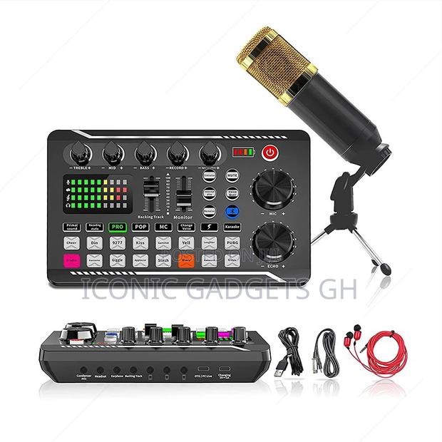 Portable ALL-IN-ONE Podcast Production
Mixer Console Set · Photo 1