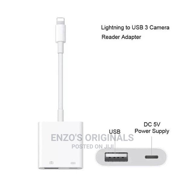 Ligtning To Usb 3 Camera Adapter 100% Original Ios Certified · Photo 1