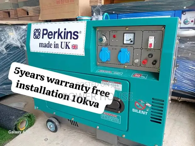Onyx Core Perkins Diesel Engine Generator 10kv 13000watts · Photo 1