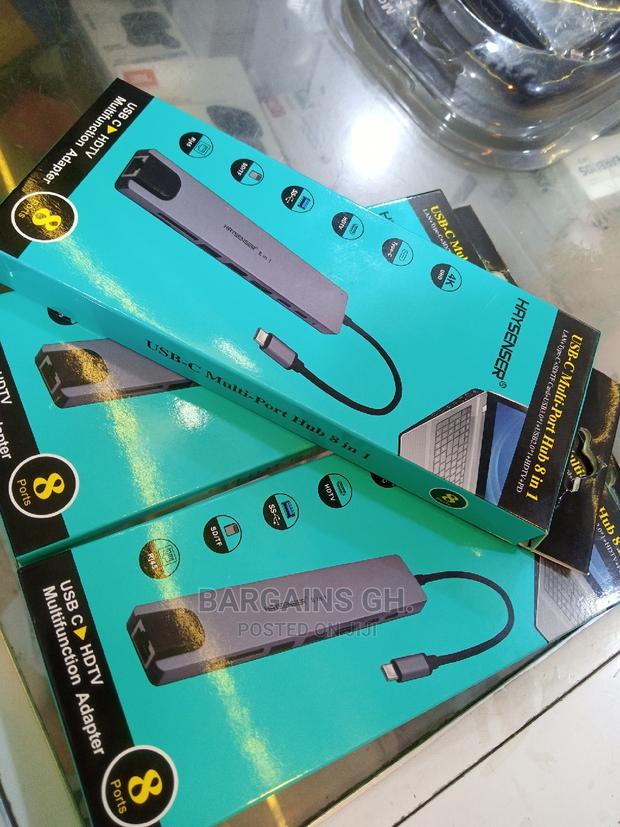 Type-C Multi-Port Hub 8 in 1 · Photo 1