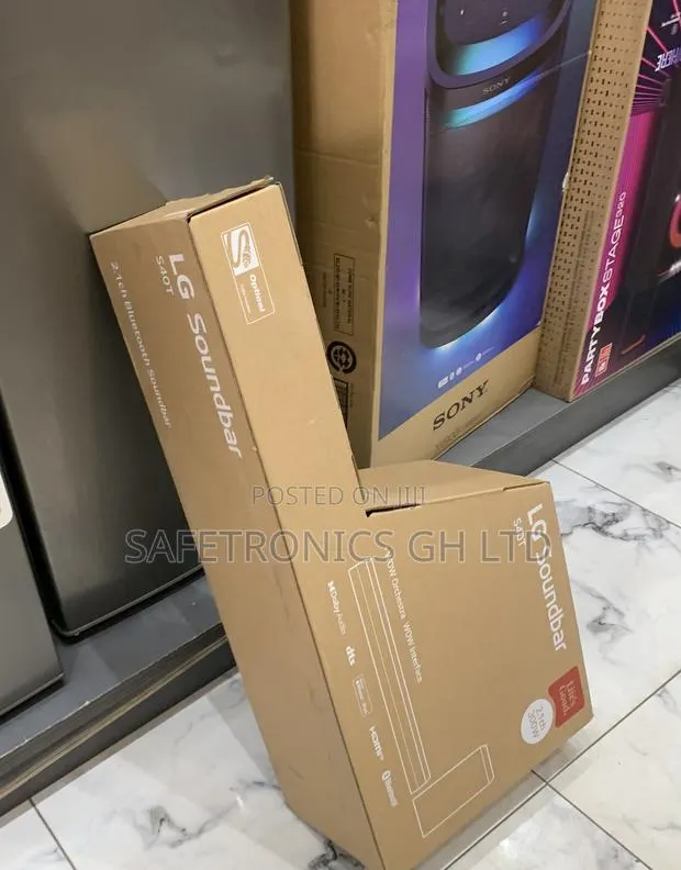 Try Out Sleek Lg 300 Watts Bluetooth 2.1ch Electric S40t Soundbar · Photo 1