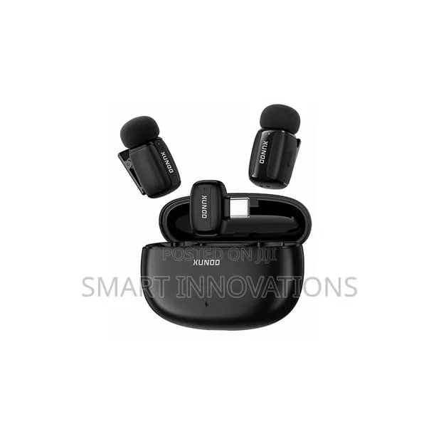 X65 Wireless Mini Lavalier Microphone (2 Transmitters + 1 Receiver) · Photo 1