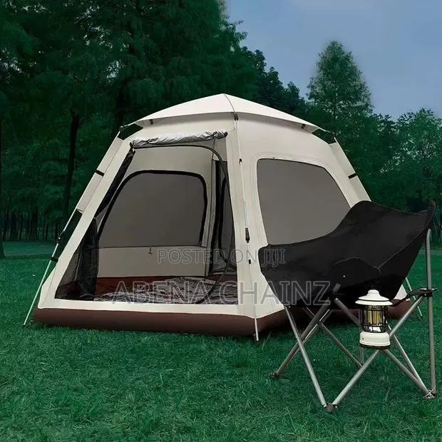 AutomaticWaterproof Tent 2 Doors 4 Windows (. 6 People) · Photo 1