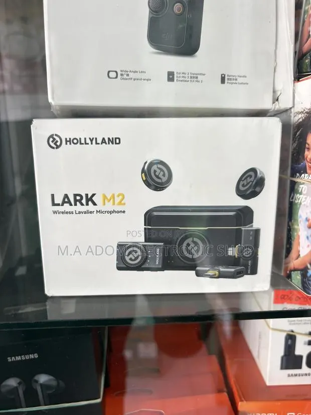Hollyland Lark M2 Wireless Microphone For Camera Pc Laptop Phones, · Photo 1
