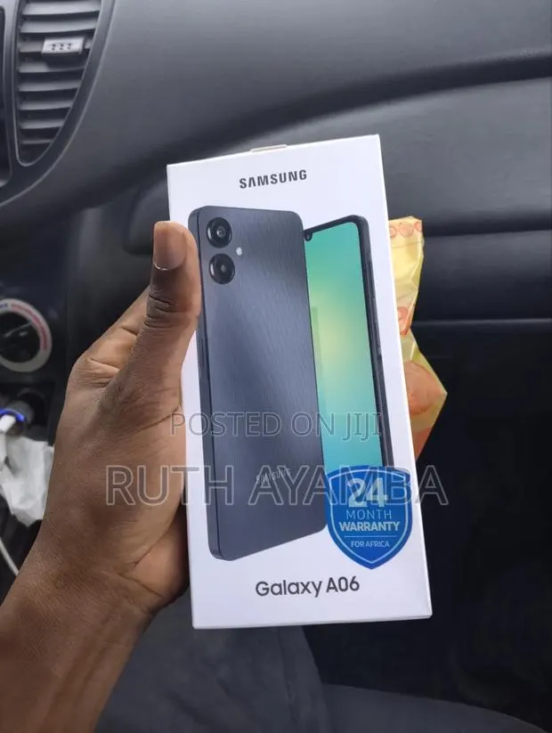 New Samsung Galaxy A06 64 GB Black · Photo 1