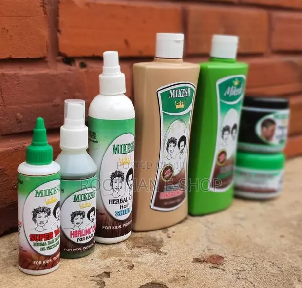 Mikesh Shampoo,Conditner, Healng Oil, Nku, T L, Fertilizer Hair Shine · Photo 1