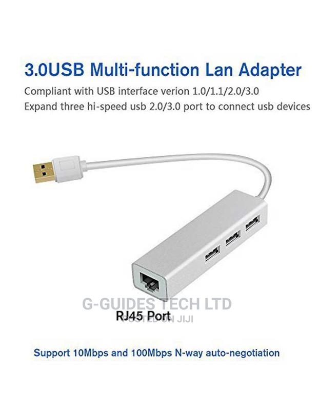 3-Port 3.0 Usb Hub and Type-C Ethernet Adapter · Photo 2