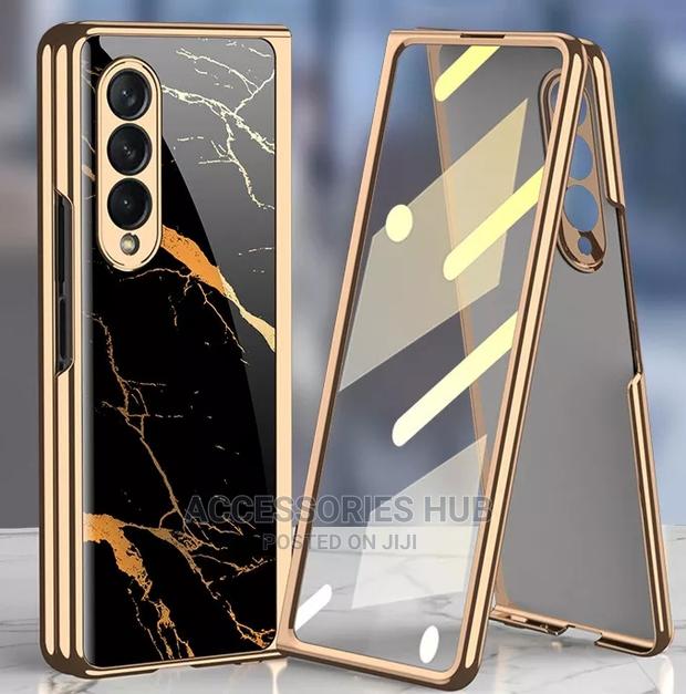 Z Fold 3,4,5 Case With Inbuilt Glass Screen Protector · Photo 1