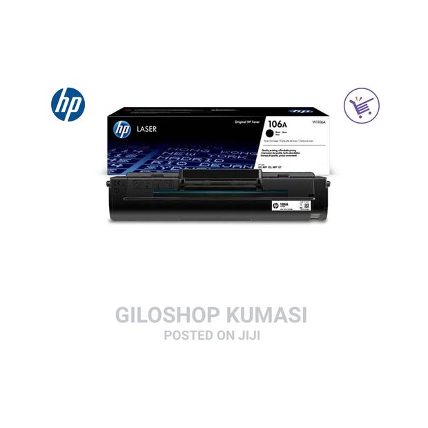 Hp W1106a 106a Laser Toner Cartridge -Black · Photo 1